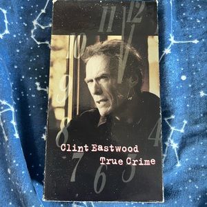 Clint Eastwood True Crime VHS Tape